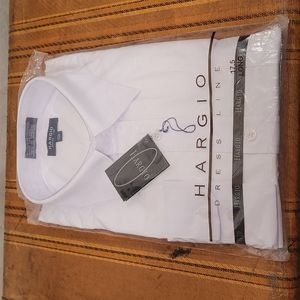 Hargio Dress Line White Long Sleeve Dress Shirt